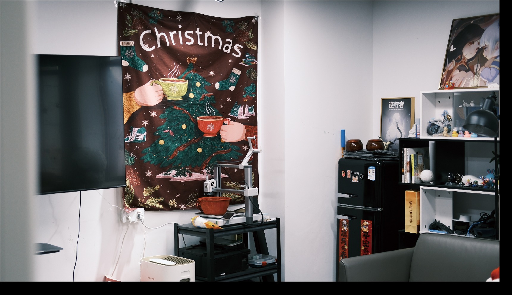 A decorated corner inside the ACE studio