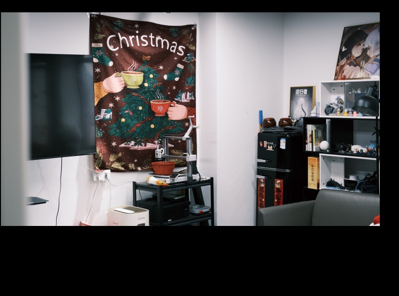 A decorated corner inside the ACE studio
